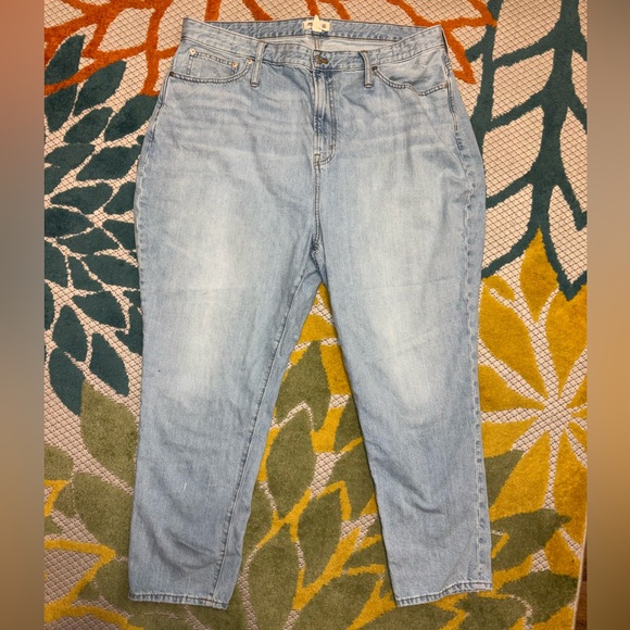 Madewell The Curvy Perfect Vintage Jean • Size 35 (US 20) • Light Wash - Picture 1 of 12